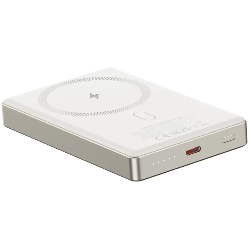 CANYON power bank OnPower 510 slim Magnetic 10000 mAh PD20W Beige - 1