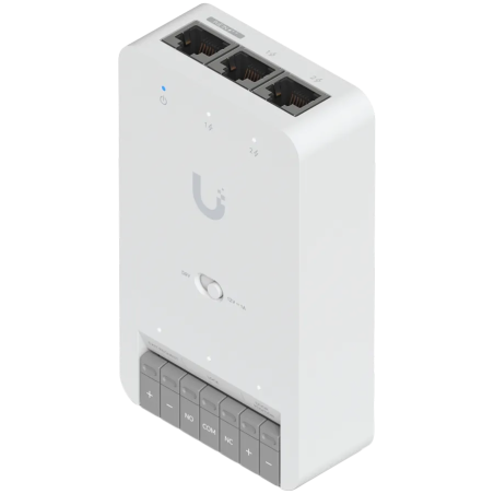 Ubiquiti UA-HUB-DOOR-MINI Compact Access Control Hub for a single door, Connect and power via PoE++ - 1