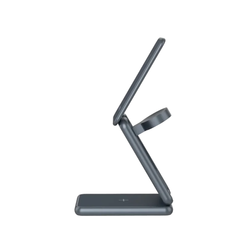 CANYON Foldable wireless charger OnCharge 309 15W 3in1 Metal - 1