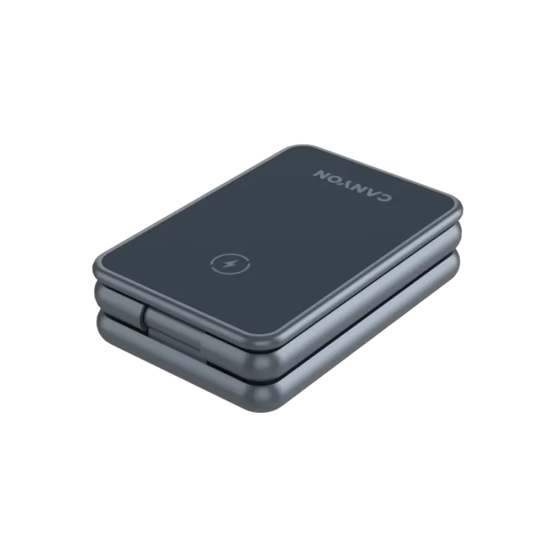 CANYON Foldable wireless charger OnCharge 309 15W 3in1 Metal - 1