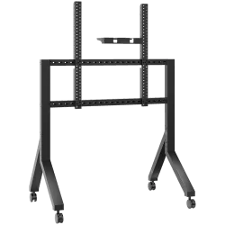 ONKRON Mobile TV stand for 70"-110" Screens up to 125 kg, Black - 1