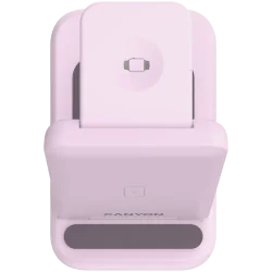 CANYON wireless charger WS-304 15W 3in1 Iced Pink - 7