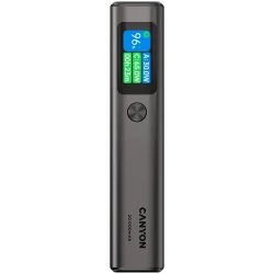 CANYON power bank OnPower 230 TFT 20000 mAh PD130W Dark Grey - 1