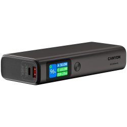 CANYON power bank OnPower 230 TFT 20000 mAh PD130W Dark Grey - 5