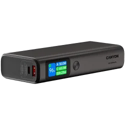 CANYON power bank OnPower 230 TFT 20000 mAh PD130W Dark Grey - 5