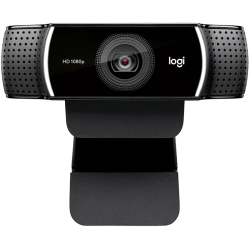 LOGITECH C922 Pro Stream Webcam - Tripod - BLACK - USB - 1