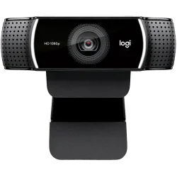 LOGITECH C922 Pro Stream Webcam - Tripod - BLACK - USB - 1