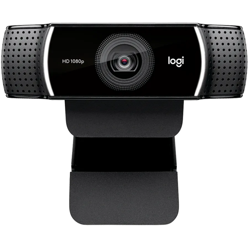 LOGITECH C922 Pro Stream Webcam - Tripod - BLACK - USB - 1