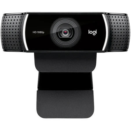 LOGITECH C922 Pro Stream Webcam - Tripod - BLACK - USB - 1