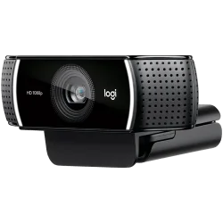 LOGITECH C922 Pro Stream Webcam - Tripod - BLACK - USB - 3