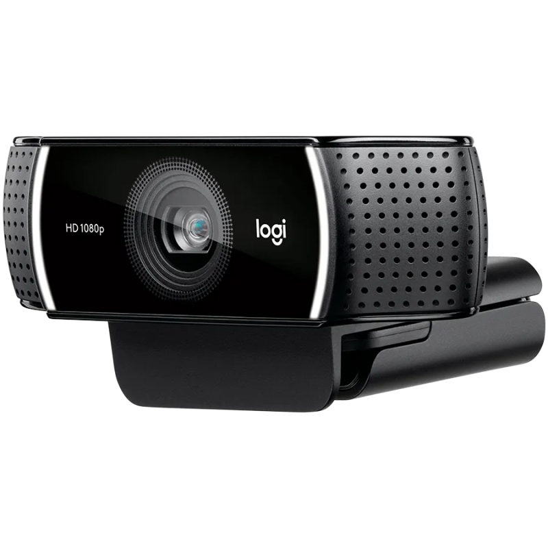 LOGITECH C922 Pro Stream Webcam - Tripod - BLACK - USB - 1