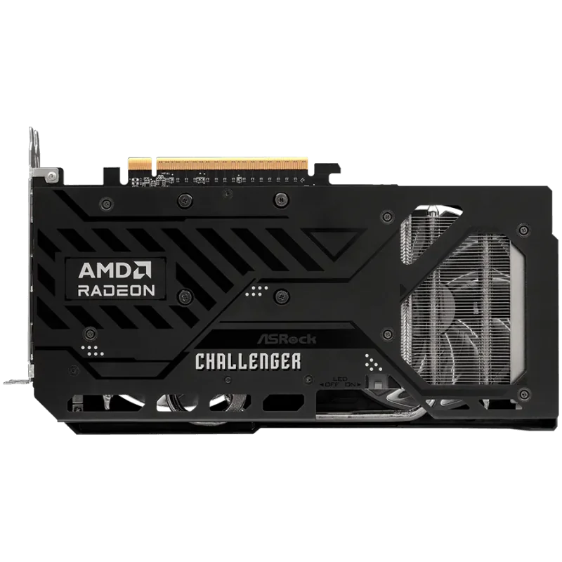 ASROCK Video Card AMD Radeon RX 9060 XT Challenger 16GB GDDR6 128-bit HDMI 2x DP - 1