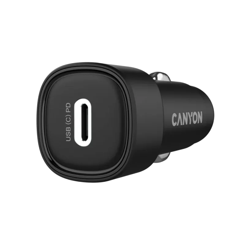CANYON car charger OnDrive 30 PD 30W USB-C Black - 1