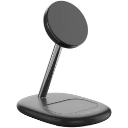 CANYON wireless charger WCS-205 15W Qi2 2in1 Black - 3