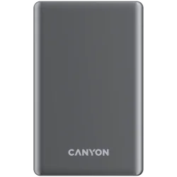 CANYON power bank OnPower 505 slim Magnetic 5000 mAh PD20W Dark Grey - 1