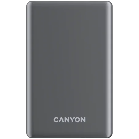 CANYON power bank OnPower 505 slim Magnetic 5000 mAh PD20W Dark Grey - 1