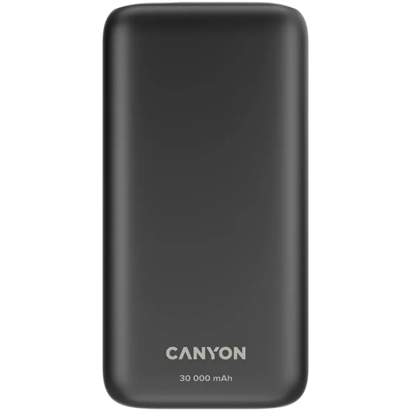 CANYON power bank PB-301 LED 30000 mAh PD 20W QC 3.0 Black - 1