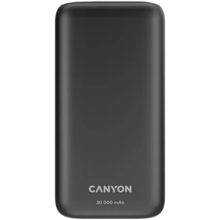 CANYON power bank PB-301 LED 30000 mAh PD 20W QC 3.0 Black - 1