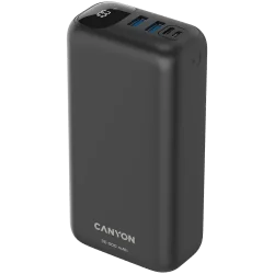CANYON power bank PB-301 LED 30000 mAh PD 20W QC 3.0 Black - 3