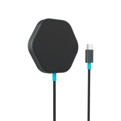 CANYON wireless charger HEXAGON 110 Dark Grey Blue - 2