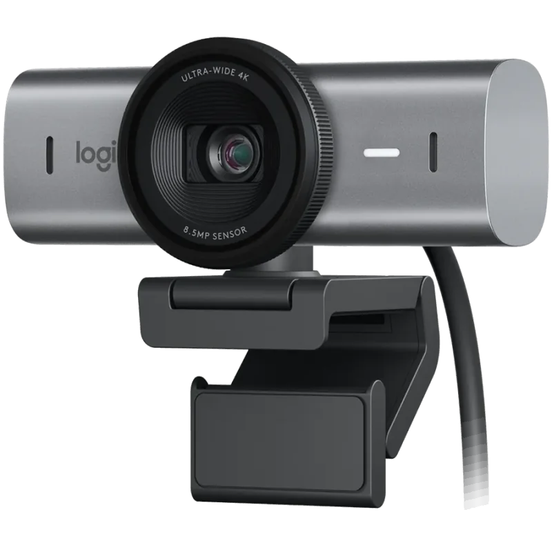 LOGITECH MX Brio 4K Ultra HD Webcam - GRAPHITE - 2.4GHZ - EMEA28-935 - B2C - 1