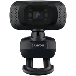 CANYON webcam C3 HD 720p Black - 1