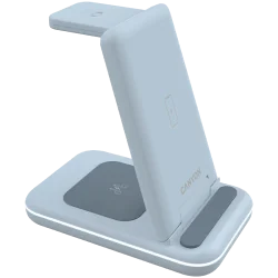 CANYON wireless charger WS-304 15W 3in1 Blue - 4