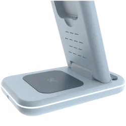 CANYON wireless charger WS-304 15W 3in1 Blue - 8