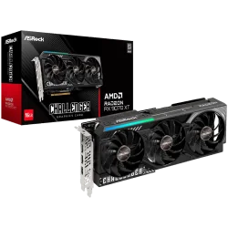ASROCK Video Card AMD Radeon RX 9070 XT Challenger 16GB GDDR6 256-bit, 1x HDMI, 3x DP, 2x 8-pin PWR connector, PCIe 5.0 x16, rec