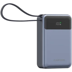 CANYON power bank OnPower 600 built-in cable 20000 mAh PD65W Dark Grey - 2