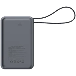 CANYON power bank OnPower 600 built-in cable 20000 mAh PD65W Dark Grey - 5