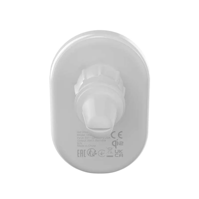 CANYON car charger OnGrip 105 15W Qi2 Wireless White - 1