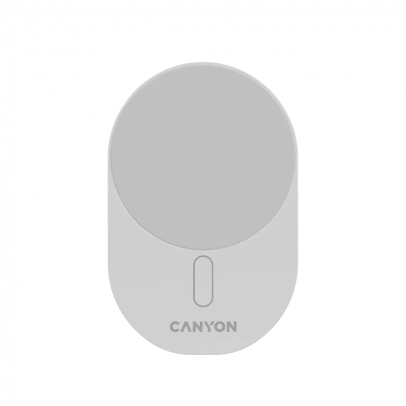 CANYON car charger OnGrip 105 15W Qi2 Wireless White - 1