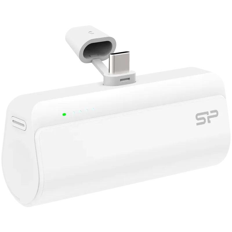 Silicon Power Power Bank, QD50, 5000mAh, White - 1
