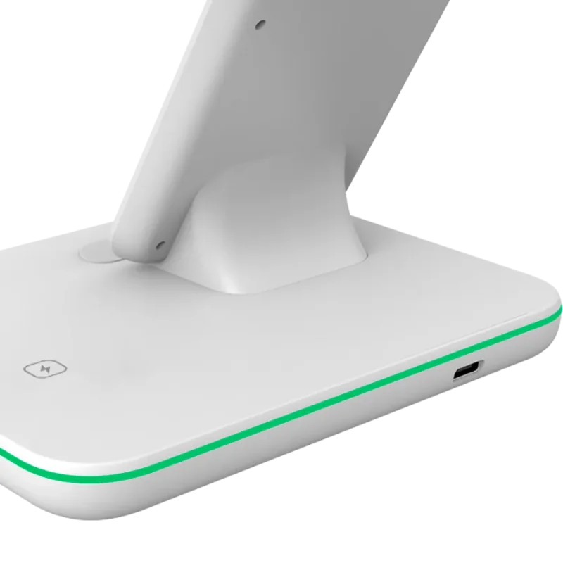 CANYON wireless charger WS-303 15W 3in1 White - 1