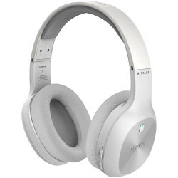 Edifier W800BT Plus Wireless Over-Ear Headphones, 40mm Dynamic Drivers, BT V5.1, Up To 55H Battery, USB-C, White - 1