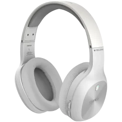 Edifier W800BT Plus Wireless Over-Ear Headphones, 40mm Dynamic Drivers, BT V5.1, Up To 55H Battery, USB-C, White - 1
