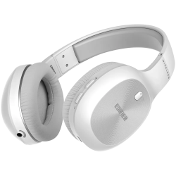 Edifier W800BT Plus Wireless Over-Ear Headphones, 40mm Dynamic Drivers, BT V5.1, Up To 55H Battery, USB-C, White - 2