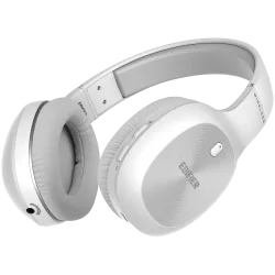 Edifier W800BT Plus Wireless Over-Ear Headphones, 40mm Dynamic Drivers, BT V5.1, Up To 55H Battery, USB-C, White - 2