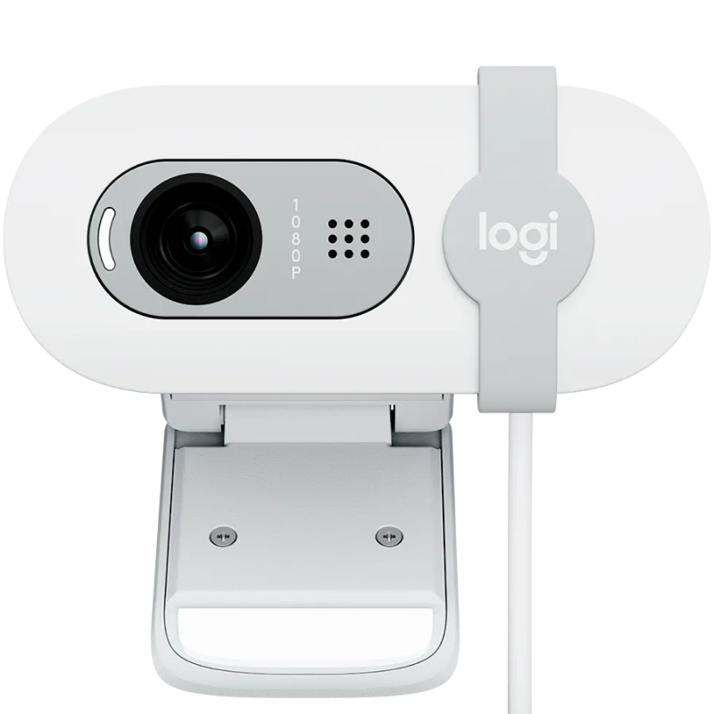 LOGITECH Brio 100 Full HD Webcam - OFF-WHITE - USB - 1