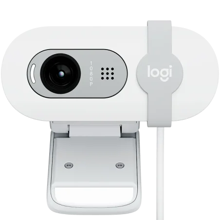 LOGITECH Brio 100 Full HD Webcam - OFF-WHITE - USB - 1