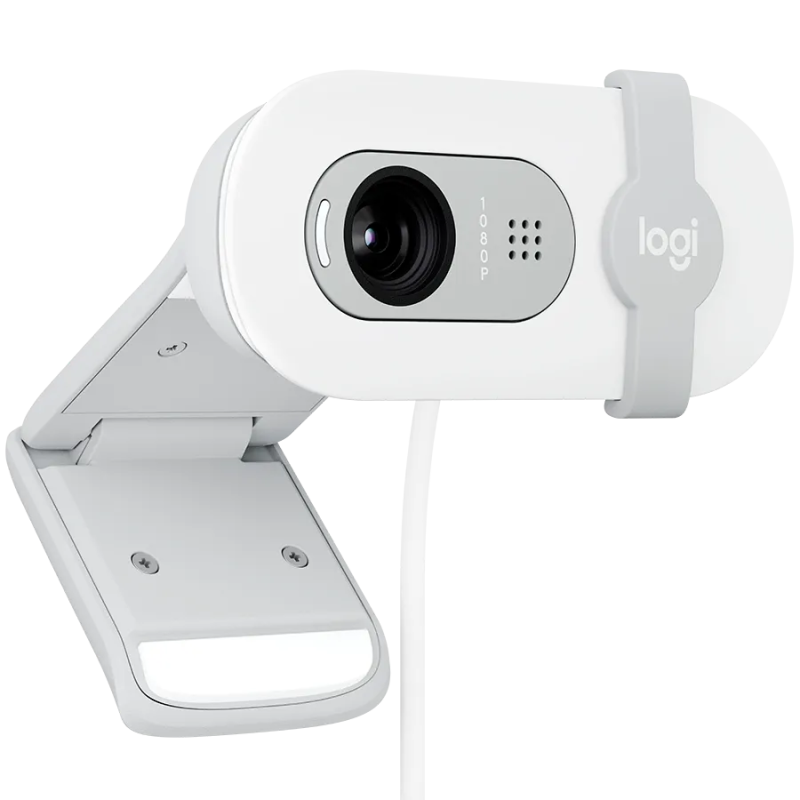 LOGITECH Brio 100 Full HD Webcam - OFF-WHITE - USB - 1