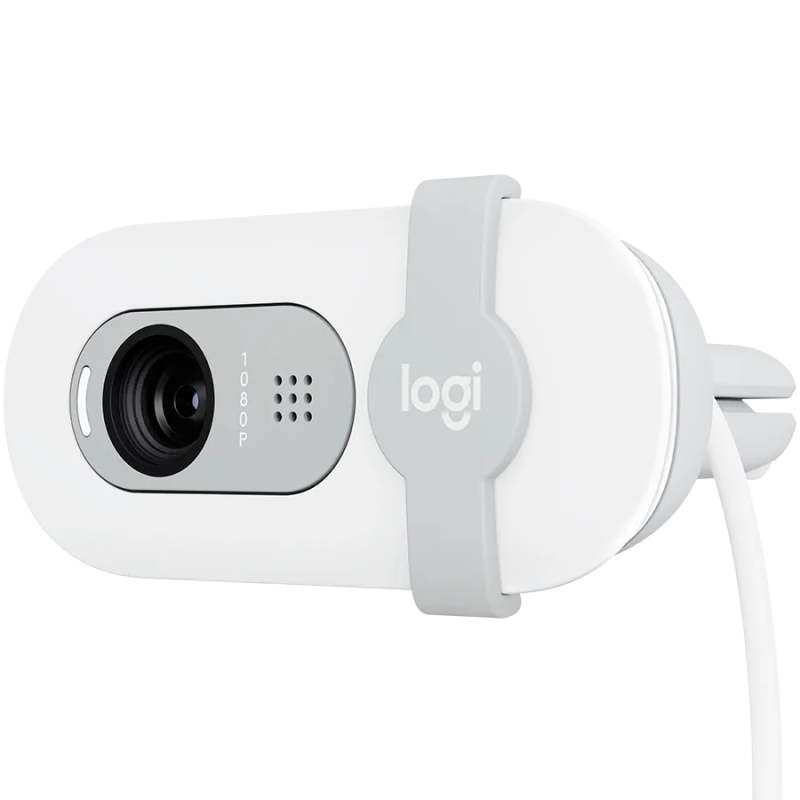 LOGITECH Brio 100 Full HD Webcam - OFF-WHITE - USB - 1