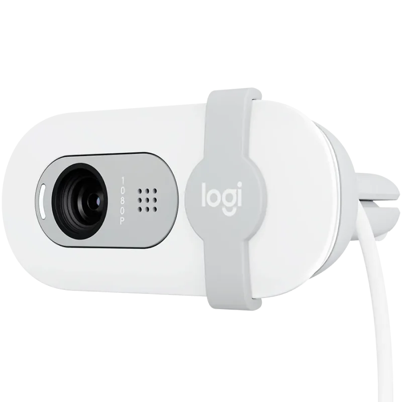 LOGITECH Brio 100 Full HD Webcam - OFF-WHITE - USB - 1
