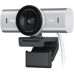LOGITECH MX Brio 4K Ultra HD Webcam - PALE GREY - 2.4GHZ - EMEA28-935 - B2C - 1