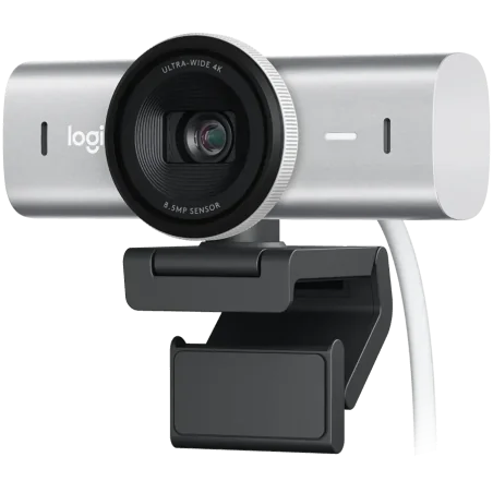 LOGITECH MX Brio 4K Ultra HD Webcam - PALE GREY - 2.4GHZ - EMEA28-935 - B2C - 1