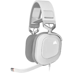 CORSAIR HS80 RGB Wireless Headset, White - EU - 1