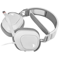 CORSAIR HS80 RGB Wireless Headset, White - EU - 3