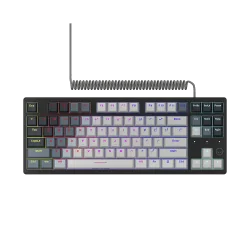 LORGAR Azar 514TKL, Wired RGB mechanical gaming keyboard, white, EN layout - 2