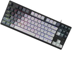 LORGAR Azar 514TKL, Wired RGB mechanical gaming keyboard, white, EN layout - 3